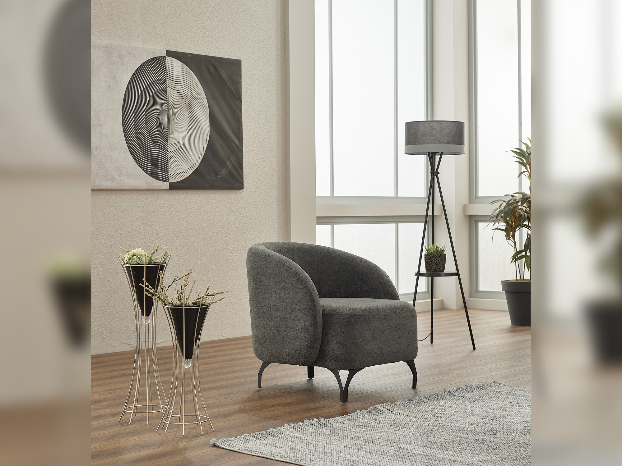 Sofy  3-pieces (Sofa & Loveseat & Chair) Livingroom
