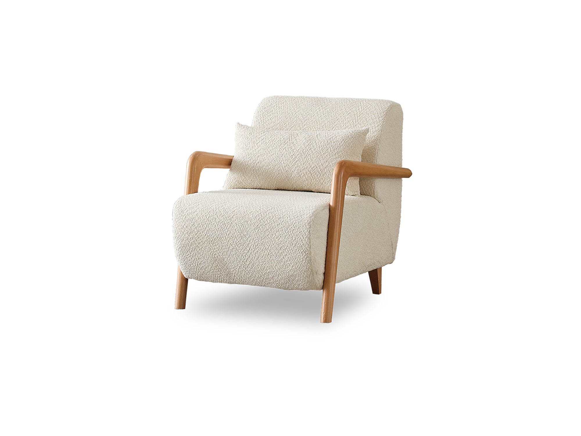 Soho 3-pieces (Sofa & Loveseat & Chair) Livingroom Set Cream