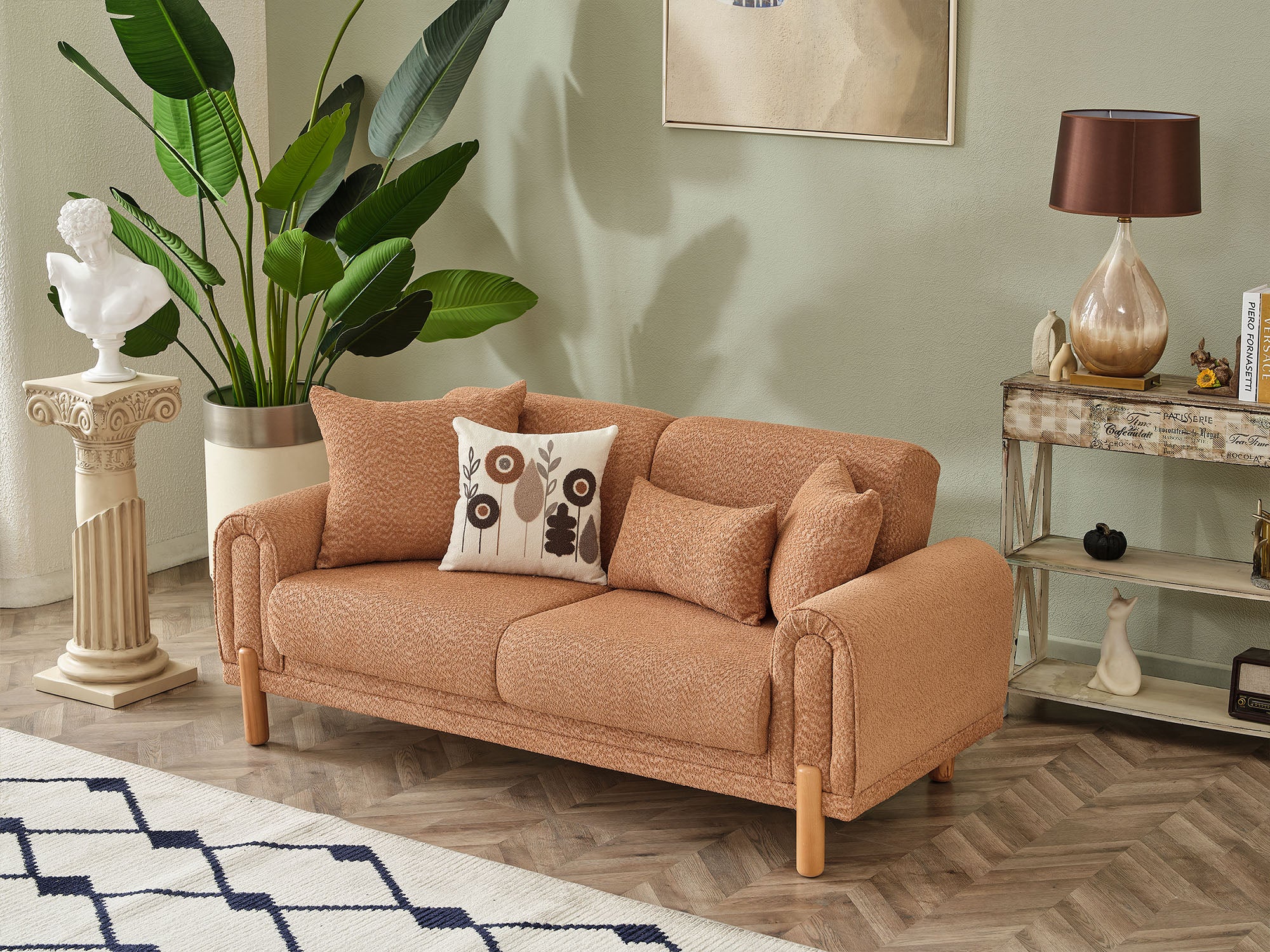 Soho 3-pieces (Sofa & Loveseat & Chair) Livingroom Set Somon