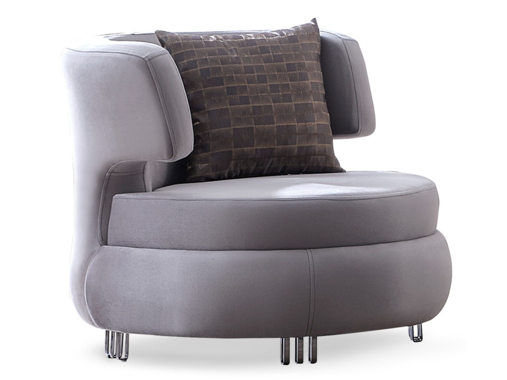 Kapadokya 3-pieces (Sofa & Loveseat & Chair) Livingroom Set Grey