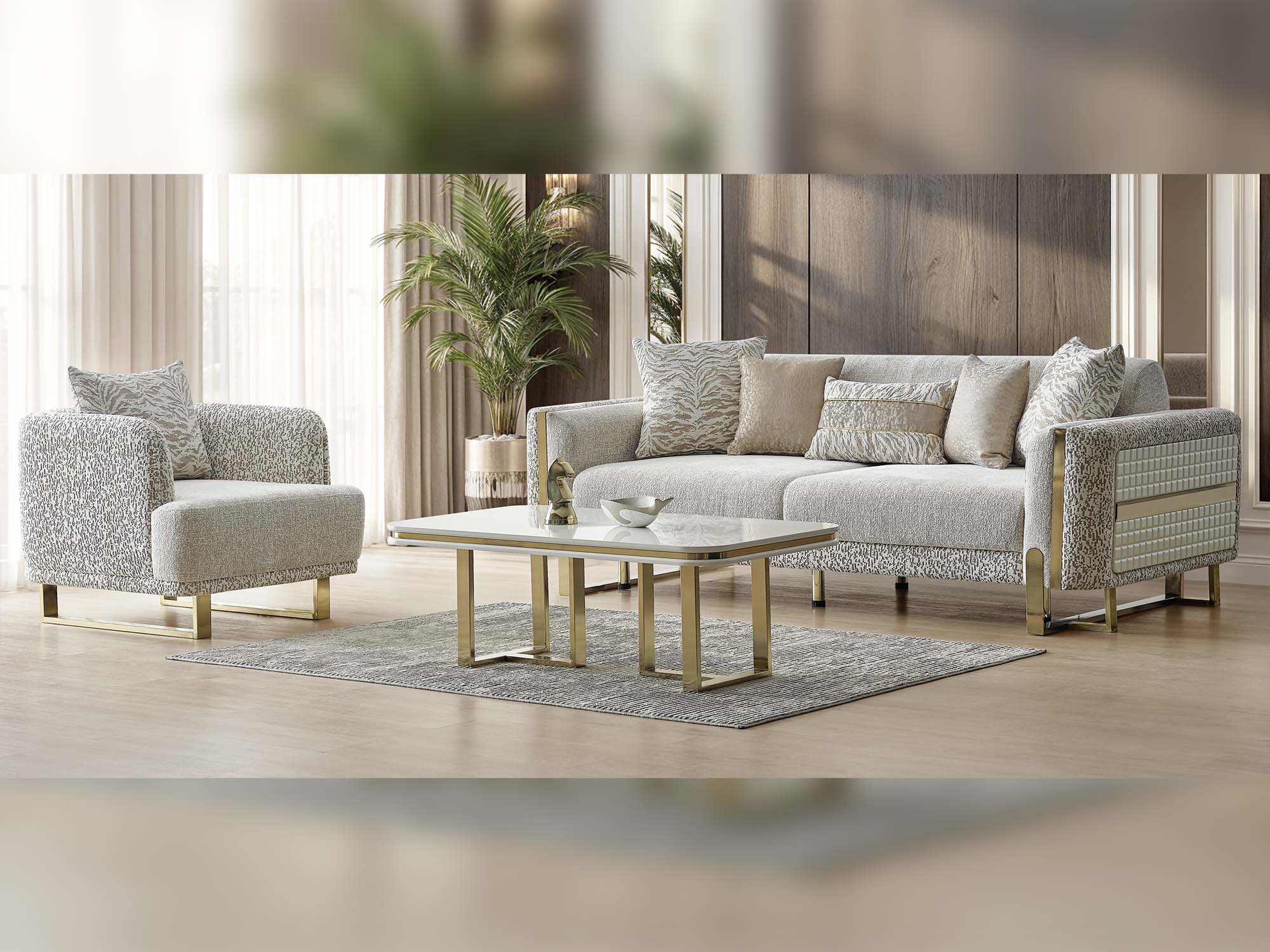 Tina Al Convertible Sofa