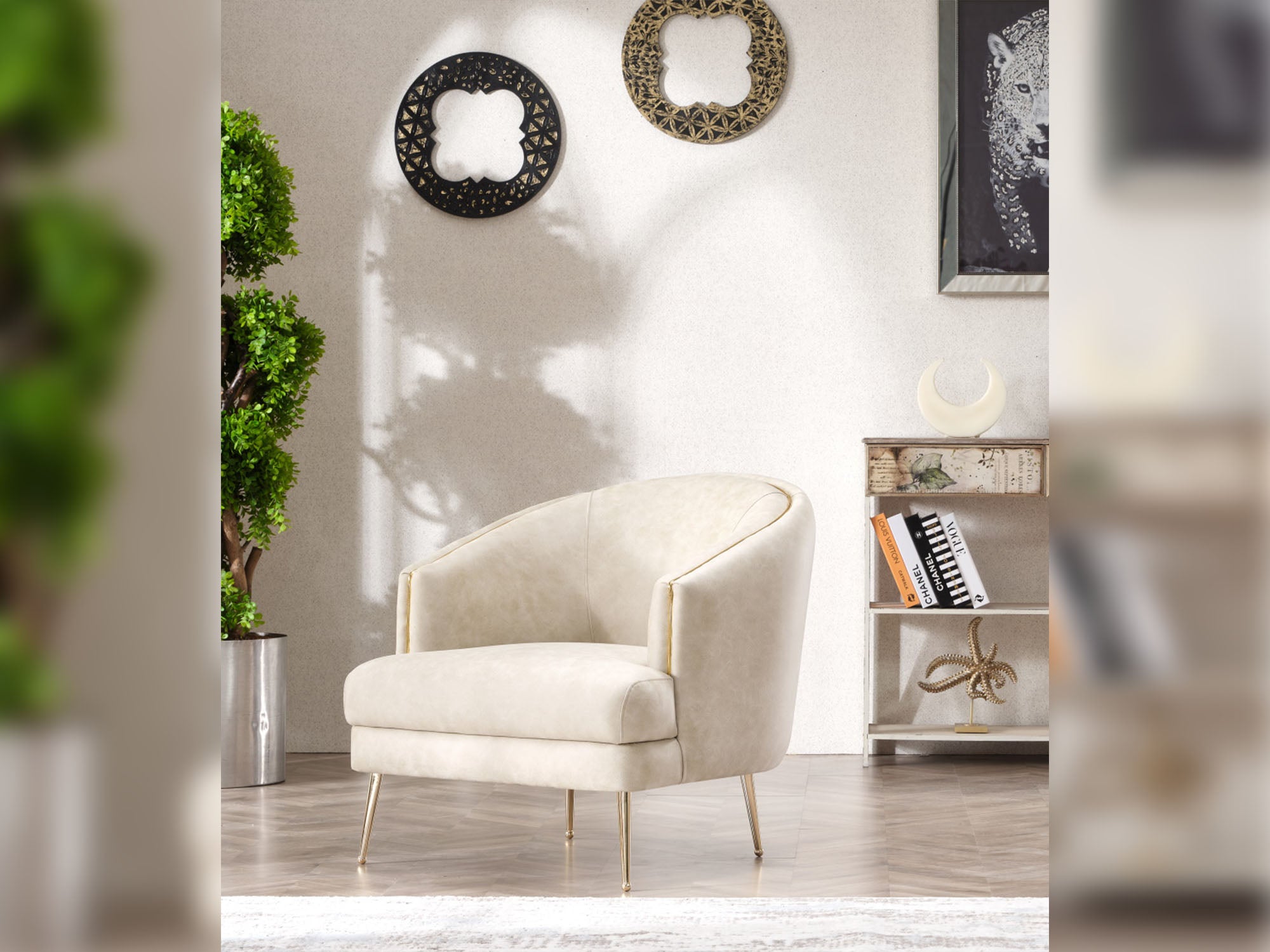 Tivoli Chair Cream