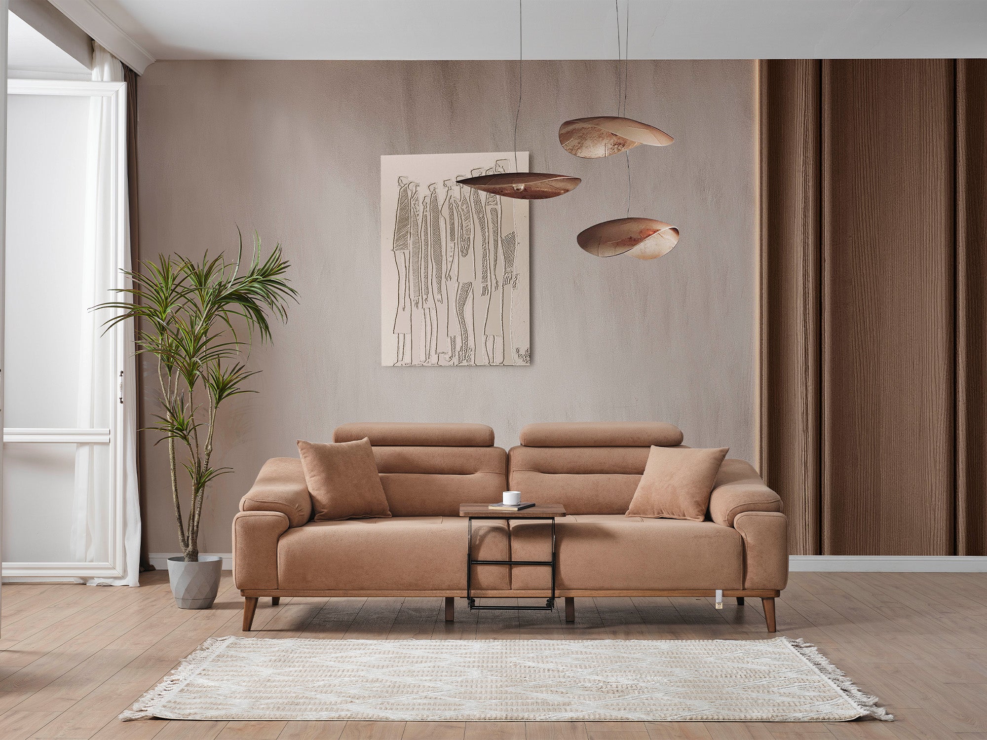 Torino Convertible Sofa