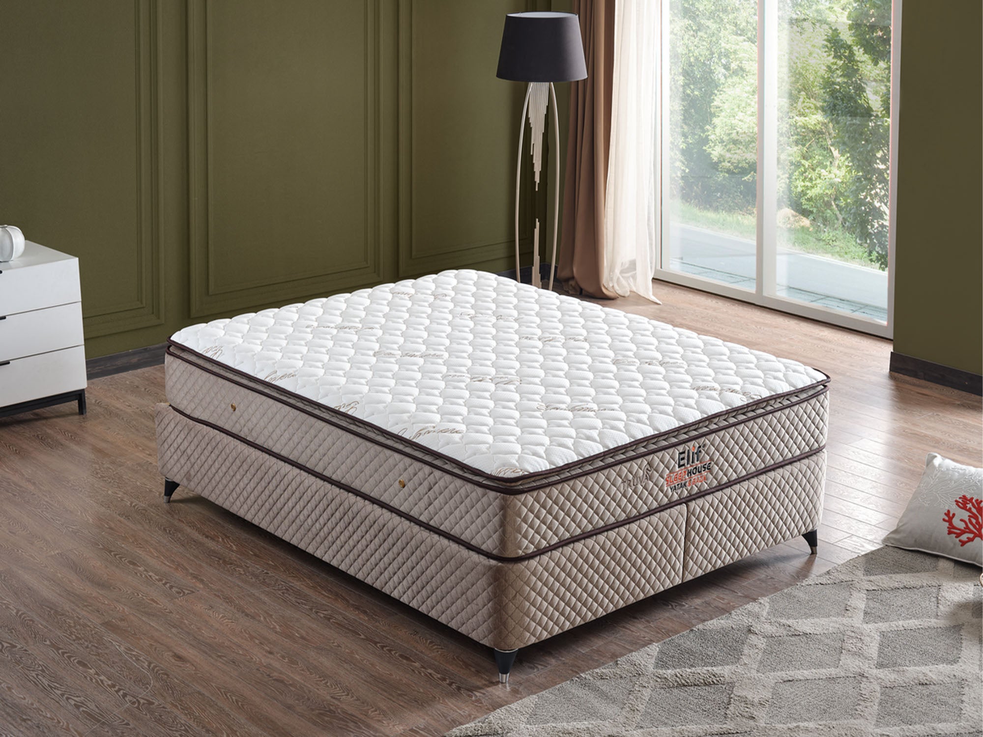 Truva Storage Bed With Headboard