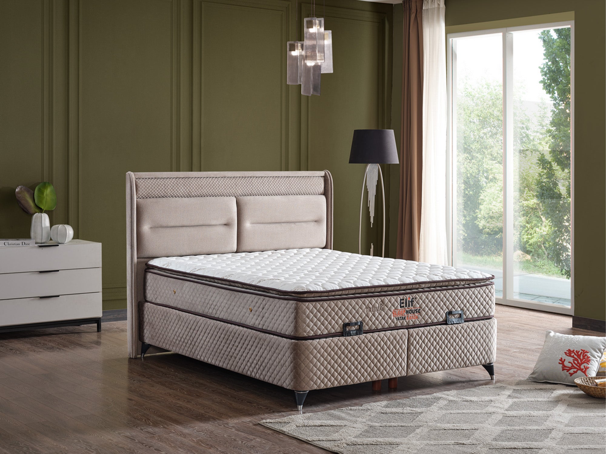 Truva Storage Bed With Headboard