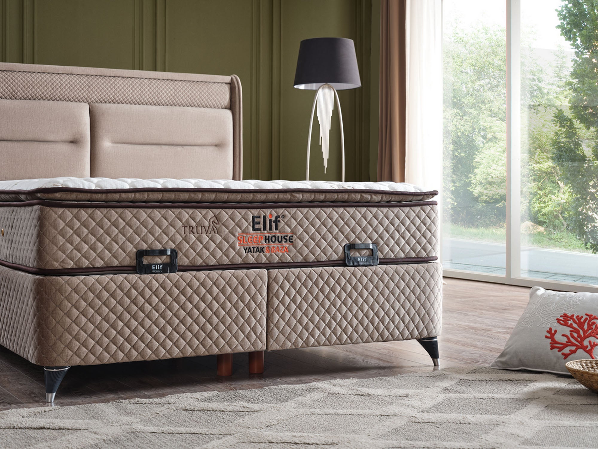 Truva Storage Bed With Headboard