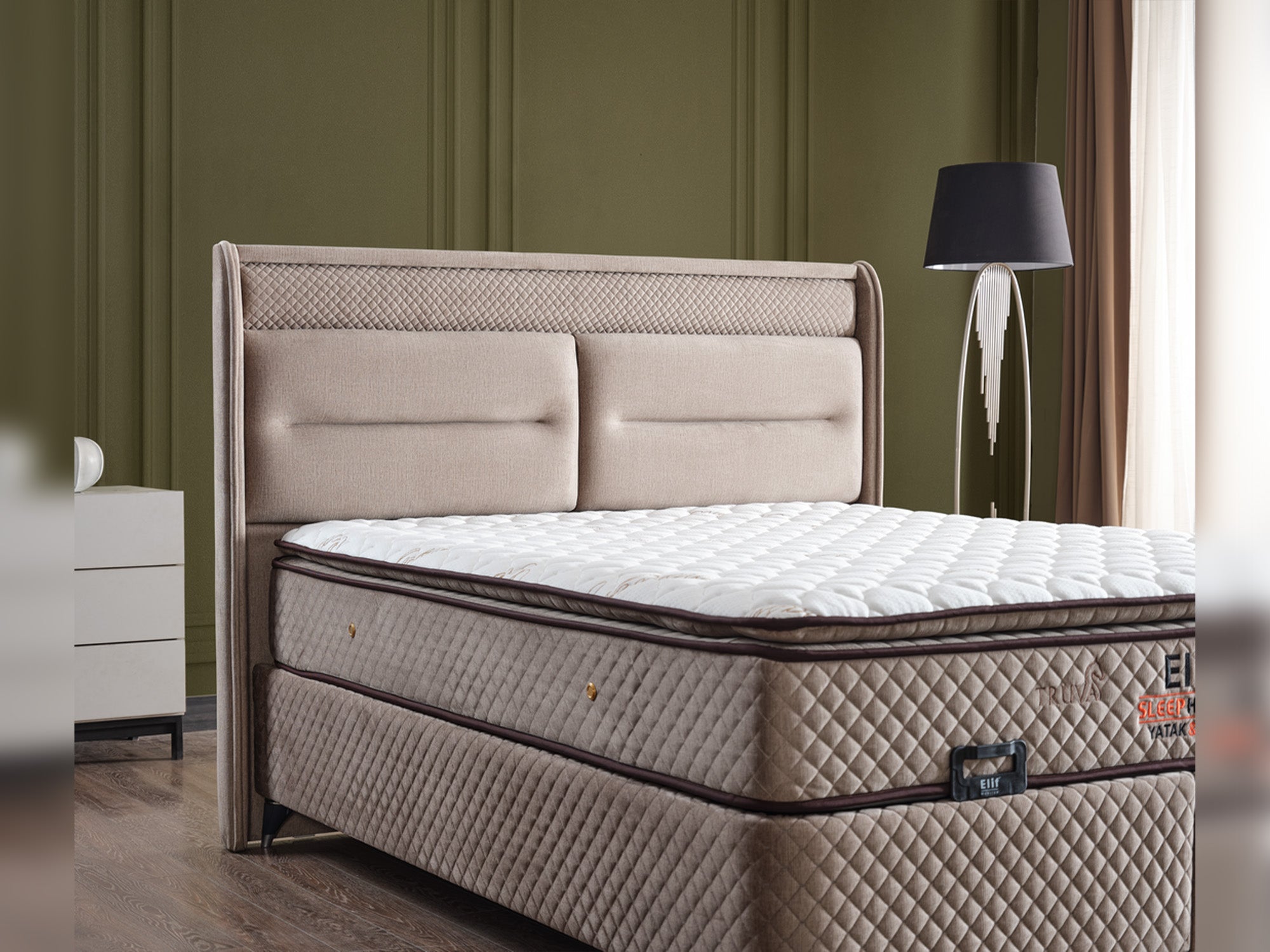 Truva Storage Bed With Headboard