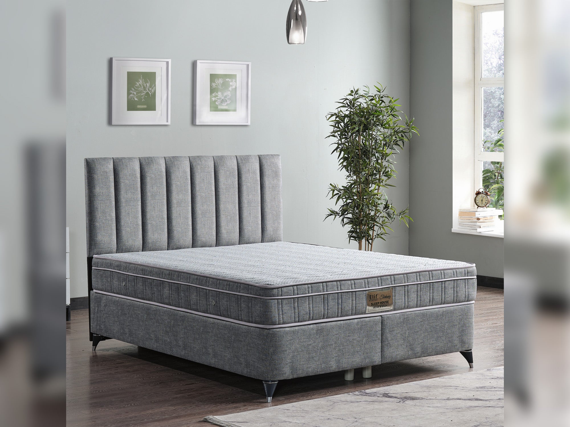 Turquaz Storage Bed With Headboard