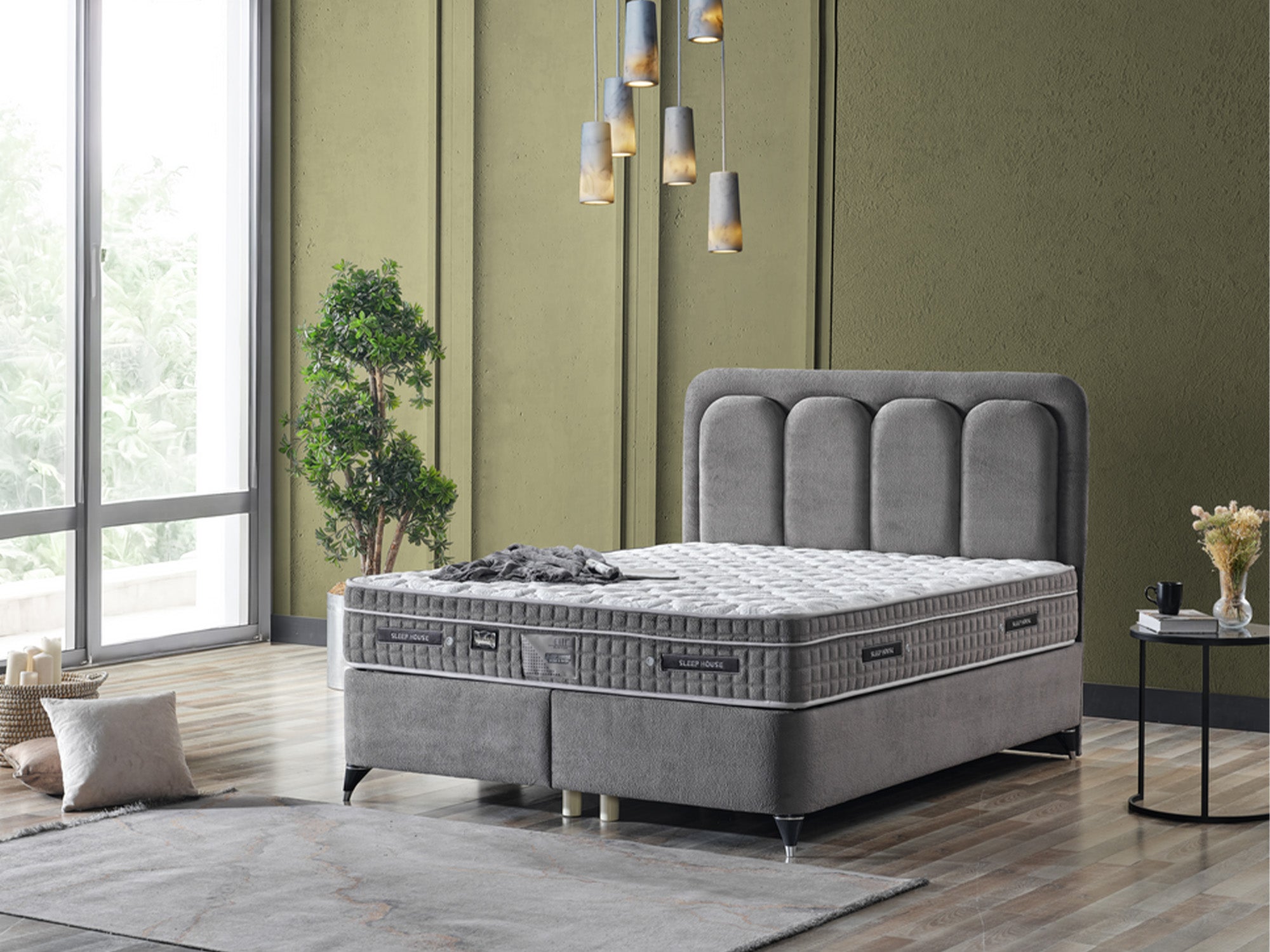 Uludag Storage Bed With Headboard