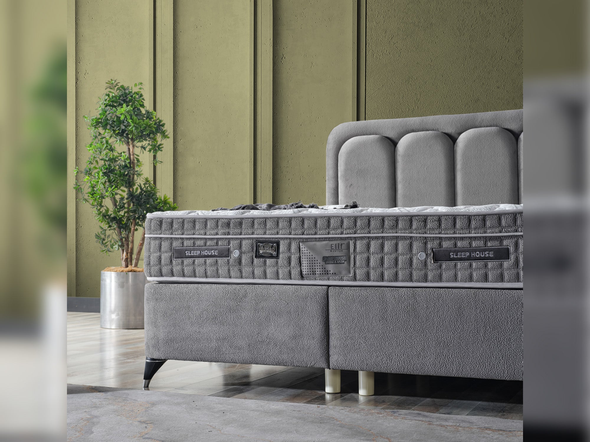 Uludag Storage Bed With Headboard