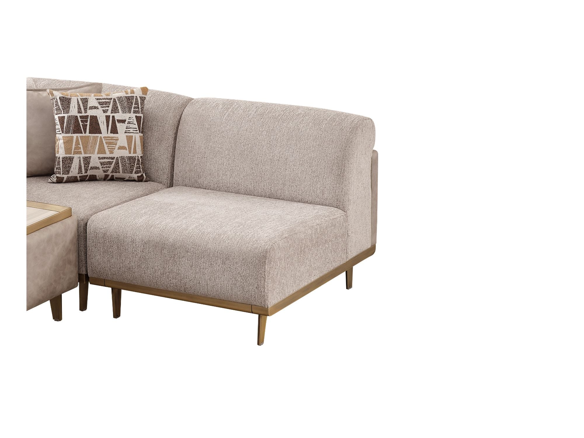 Urla Modular Sectional Sofa Cream