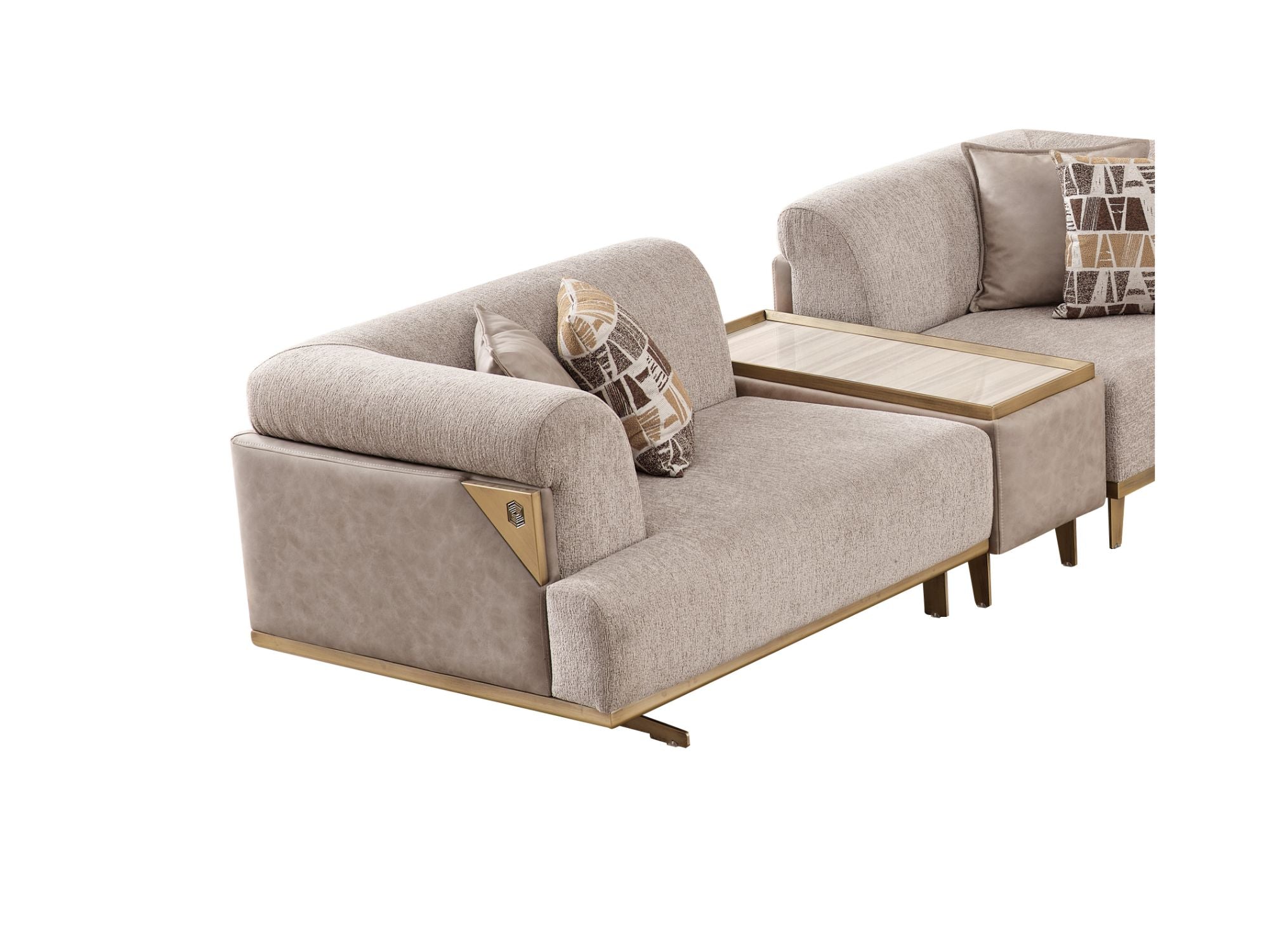 Urla Modular Sectional Sofa Cream