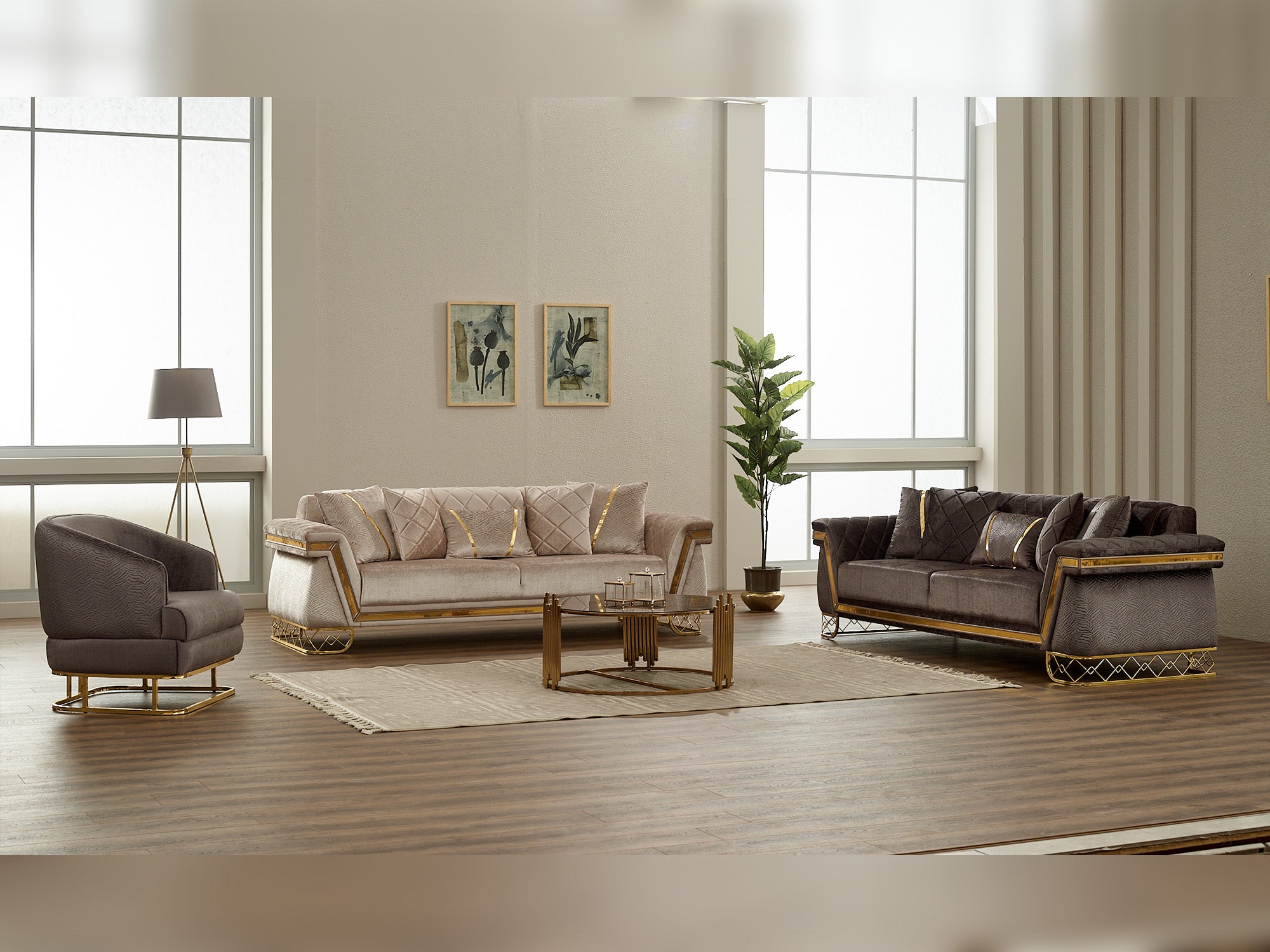 Veyron Stationary Sofa