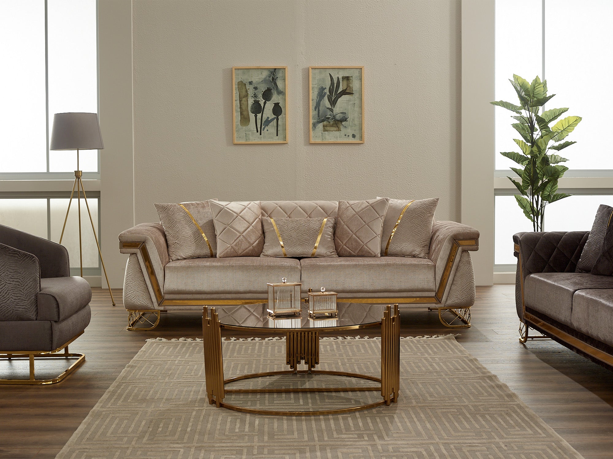 Veyron Stationary Sofa