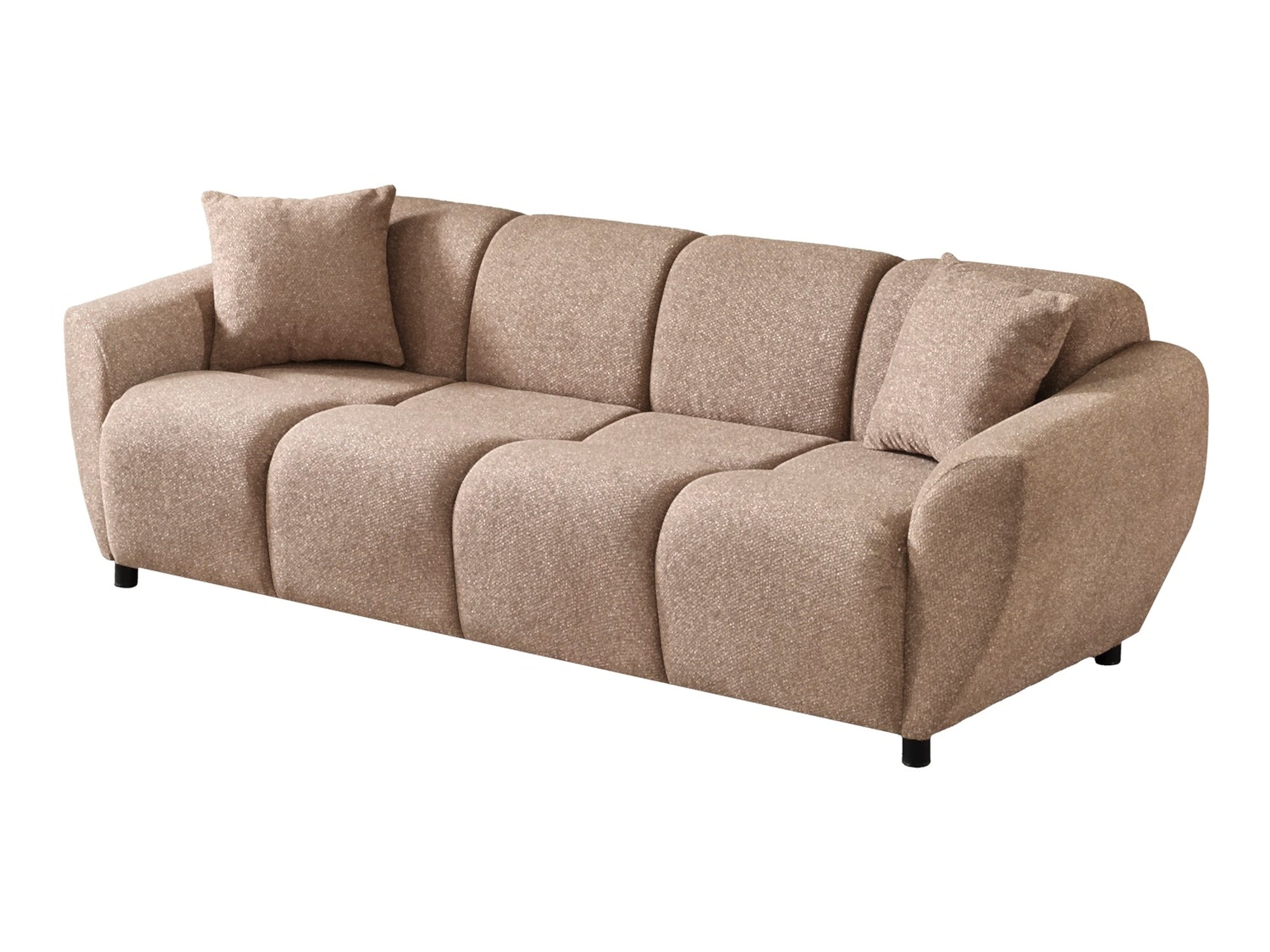 Vizyon 3-pieces (Sofa & Loveseat & Chair) Livingroom Set Brown