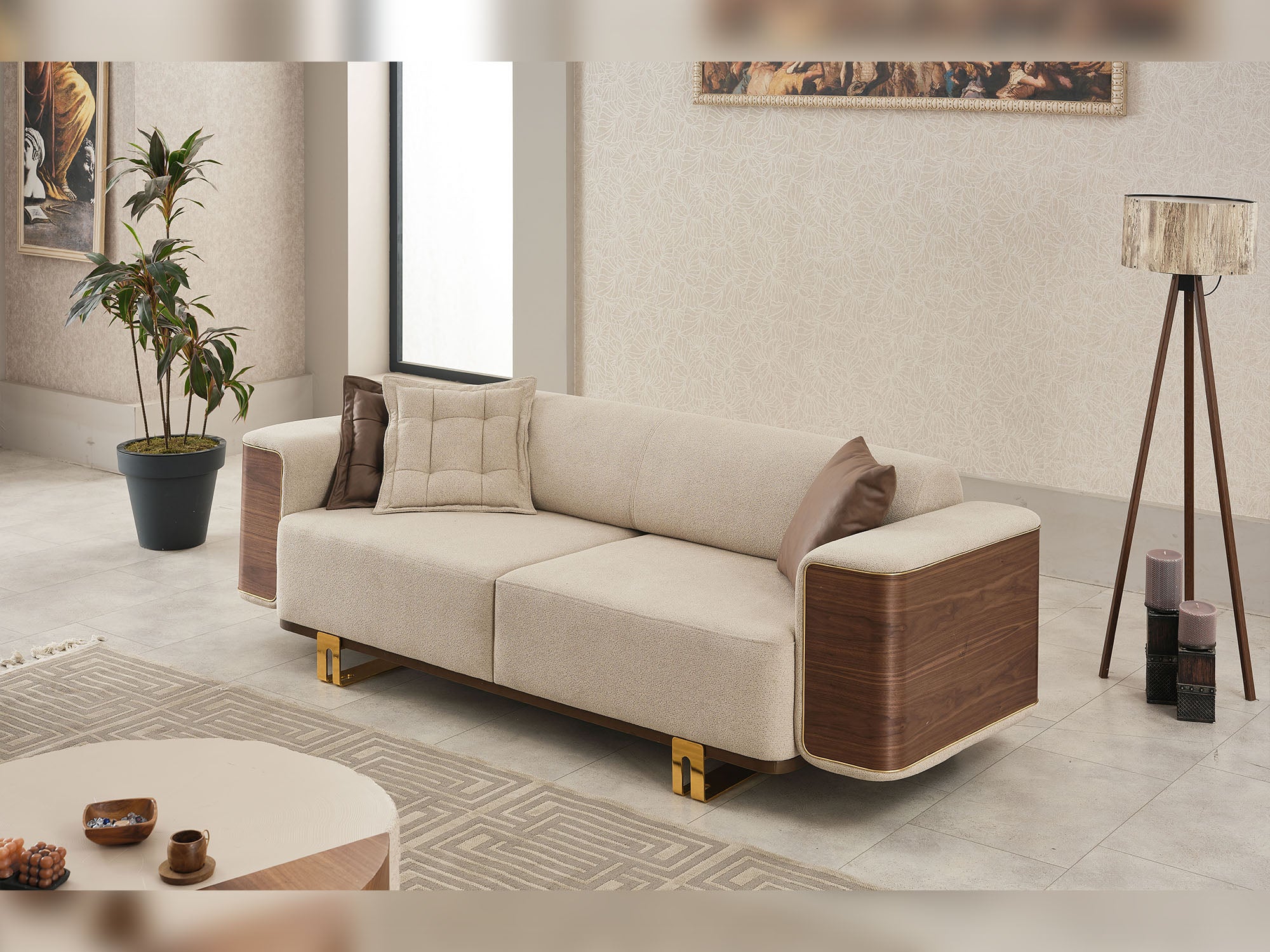 Wolker Convertible Sofa