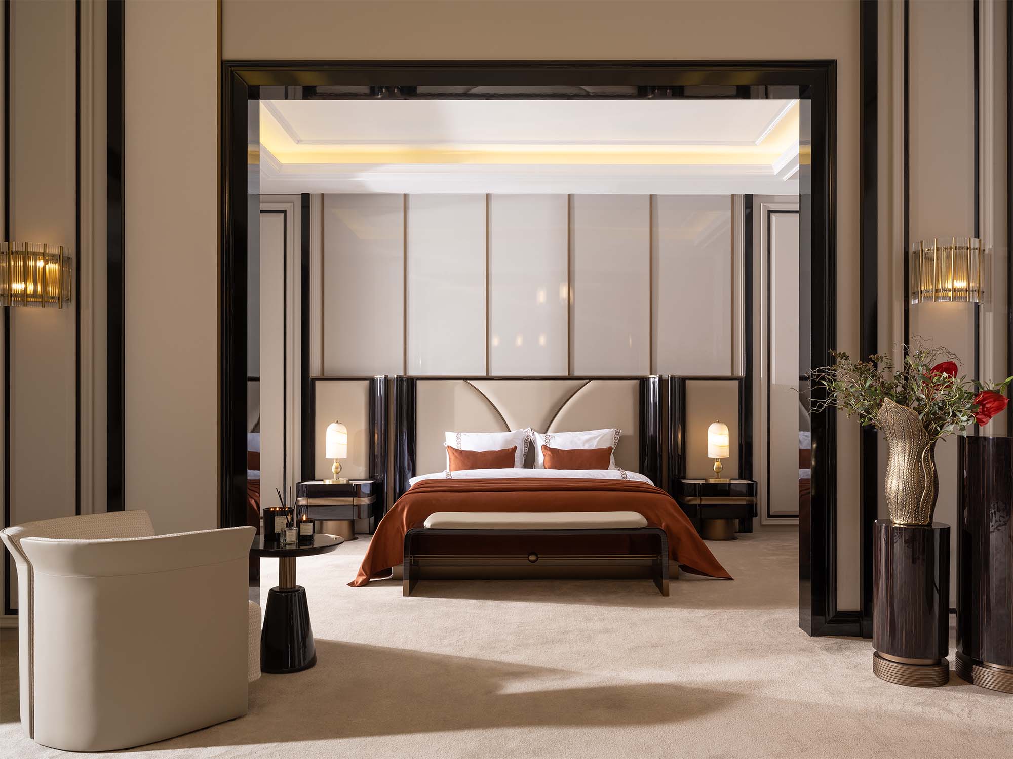 Zenith Bed Frame With Headboard