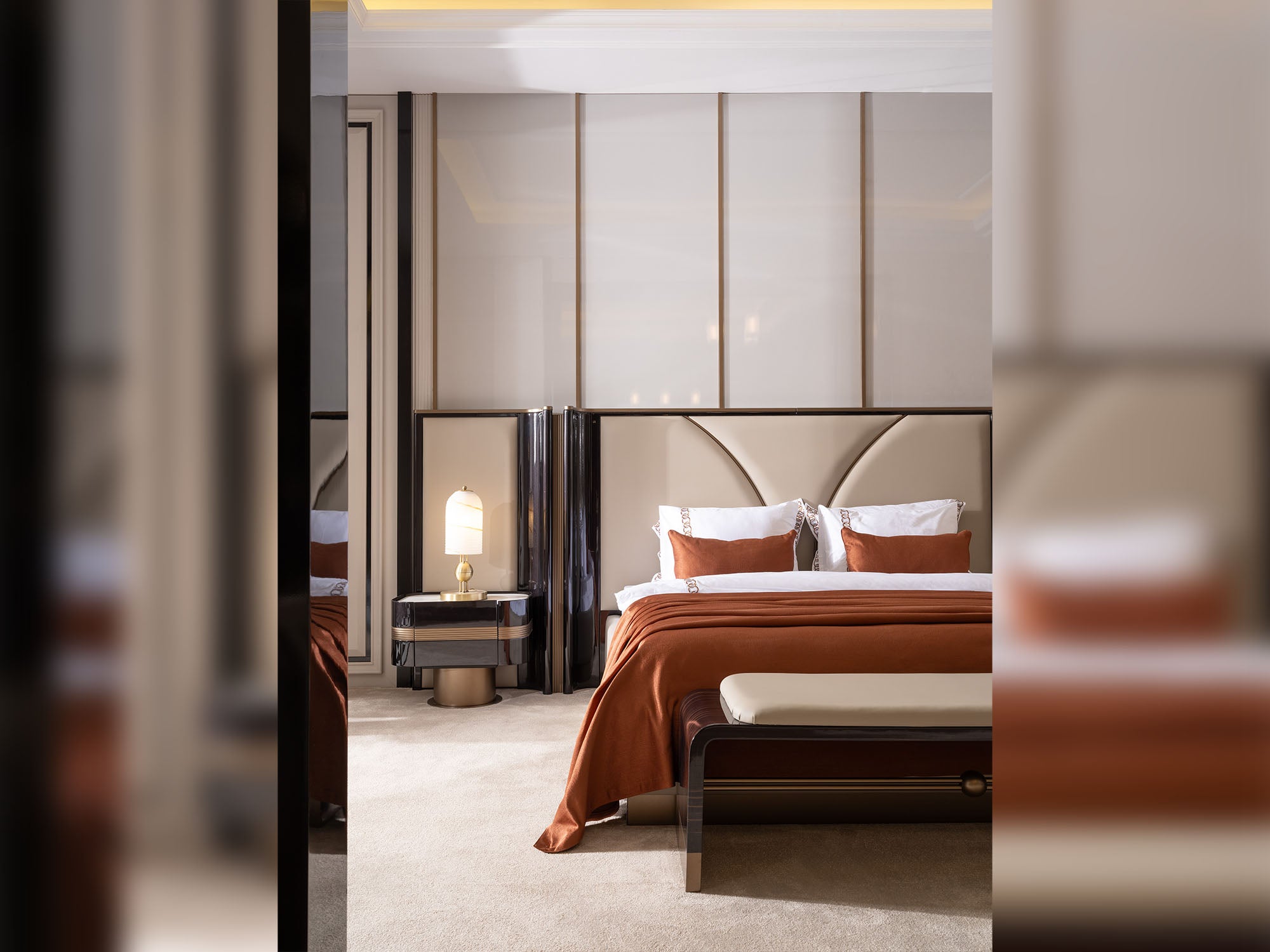Zenith Bed Frame With Headboard