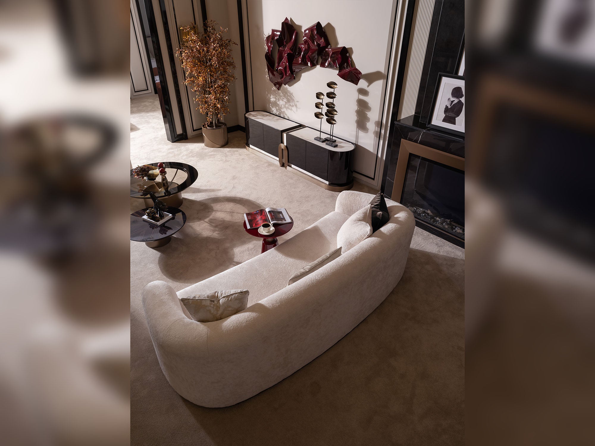 Zenith 4-pieces (2 Four Seater Sofa &  2 Lux Chair) Livingroom