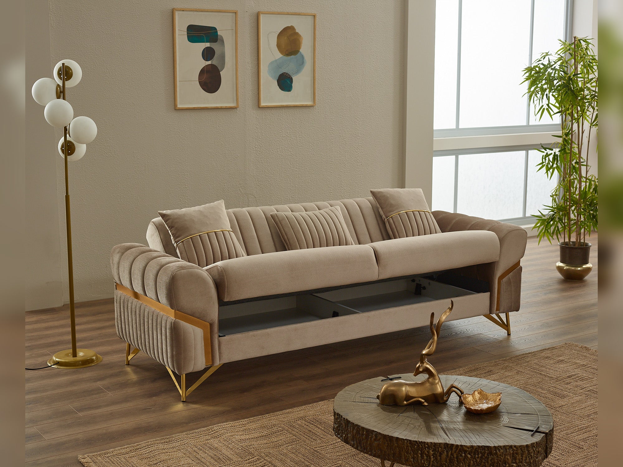 Zenora Convertible Sofa