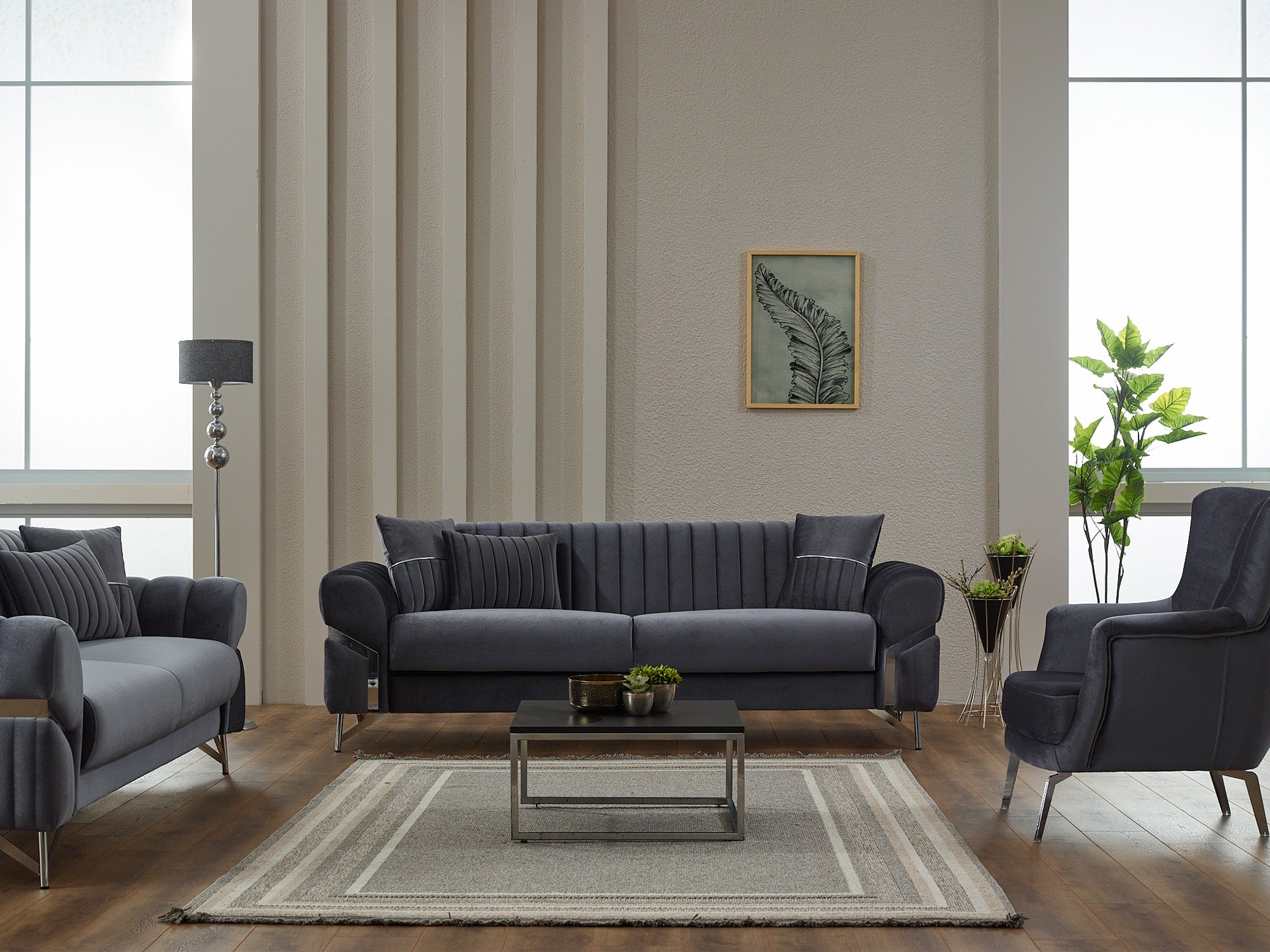 Zenora Convertible Sofa