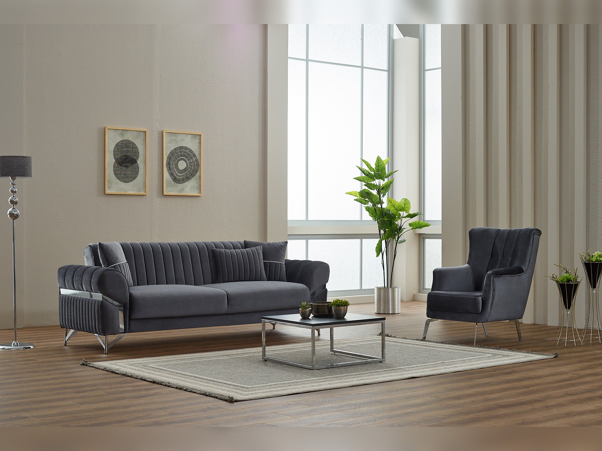 Zenora Convertible Sofa