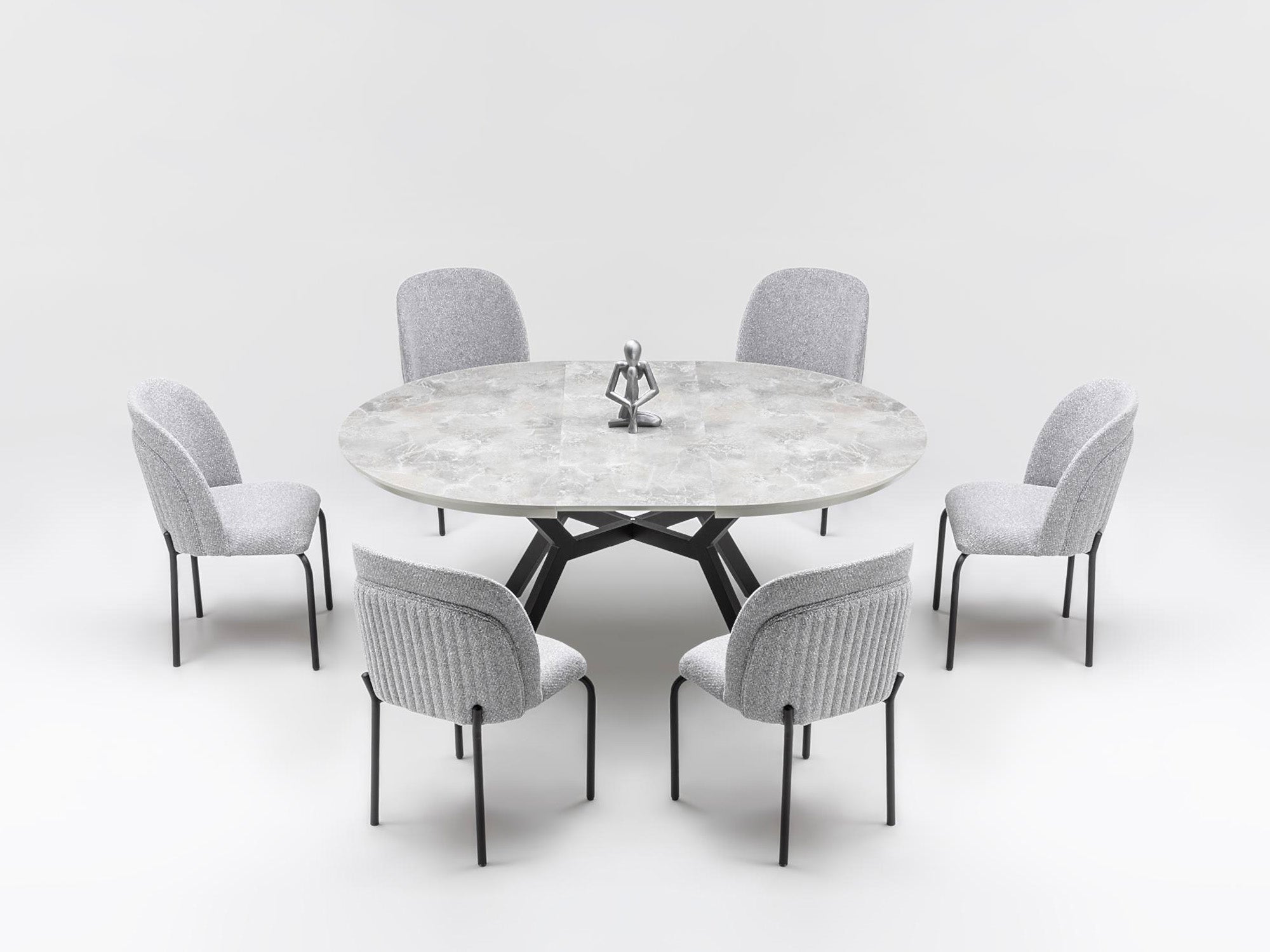 Zirkon Diningroom (Dining Table & 6 Dining Chair)