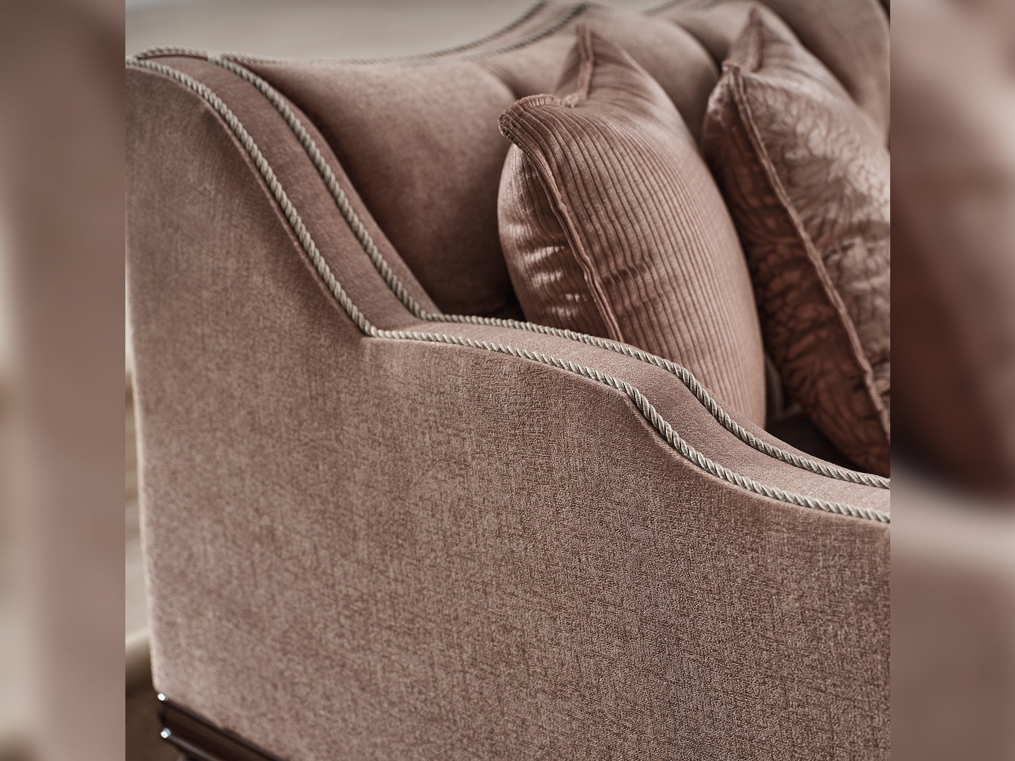 Zumrut 3-pieces (Sofa & Loveseat & Chair) Livingroom Set Light Brown