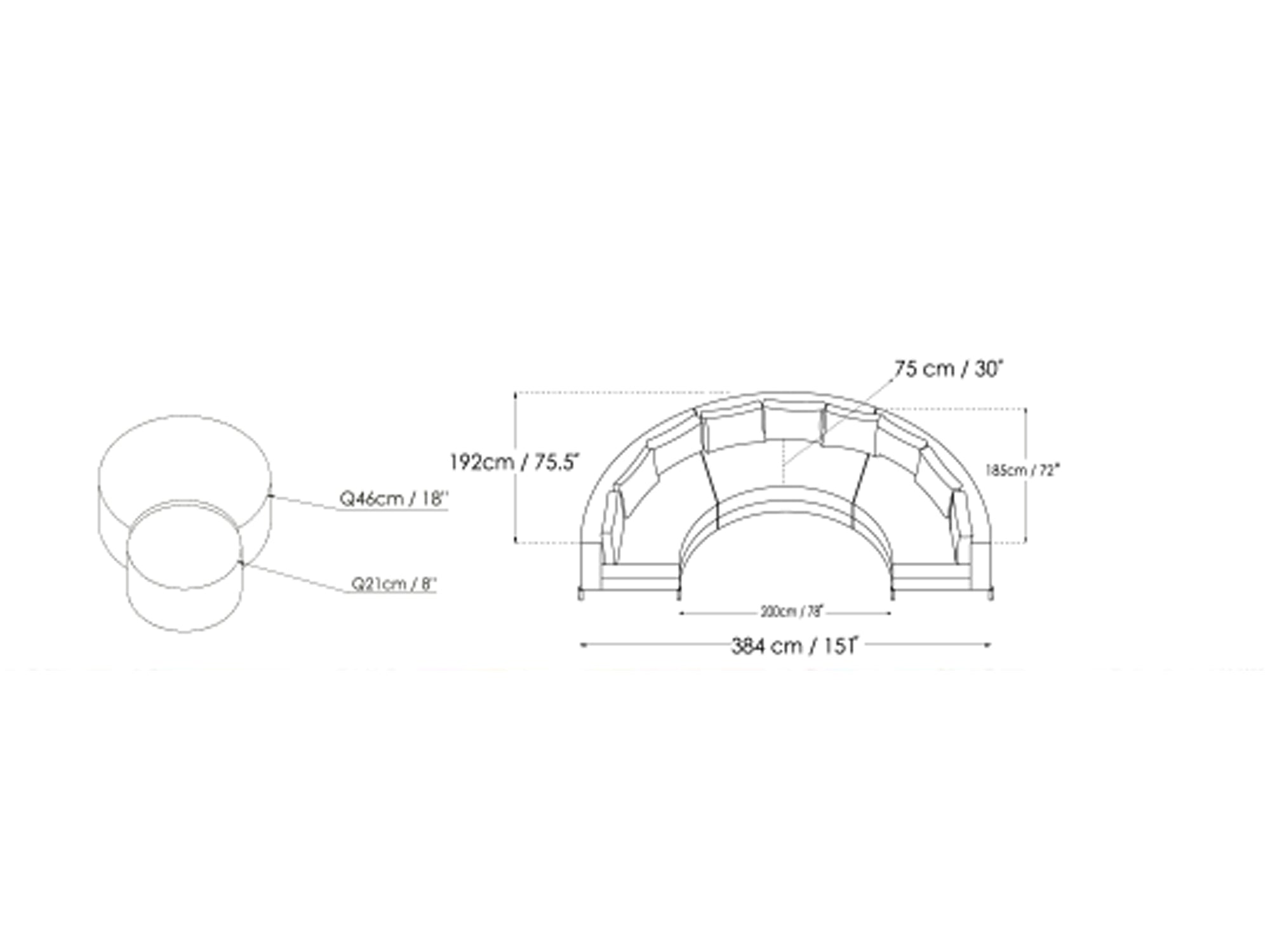 C'Moon Sectional Sofa