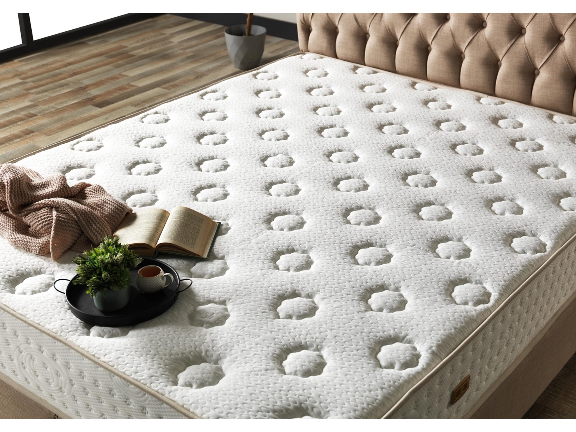 Nevada Storage Bed With Headboard Cream